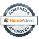 HomeAdvisor screened and approved